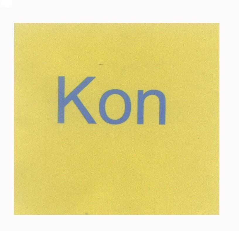 Mẫu nhãn hiệu Kon