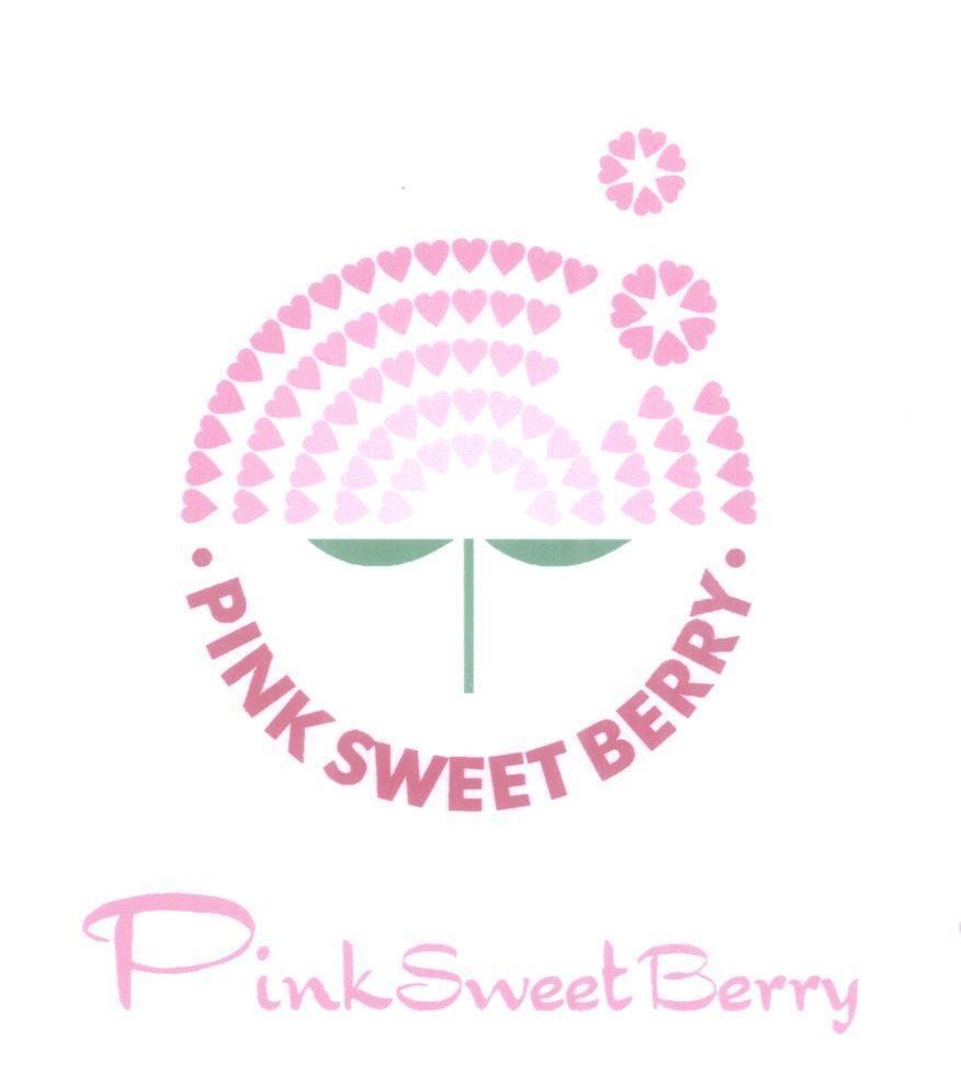 Mẫu nhãn hiệu PINK SWEET BERRY Pink Sweet Berry