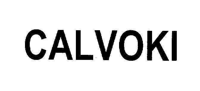 Mẫu nhãn hiệu CALVOKI