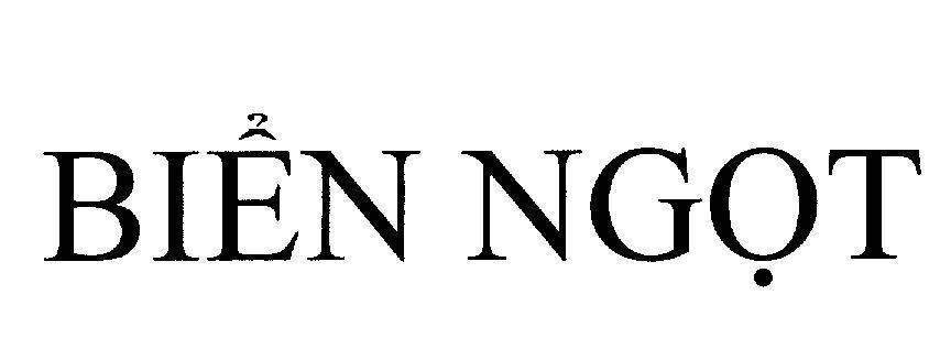 Mẫu nhãn hiệu Biển Ngọt