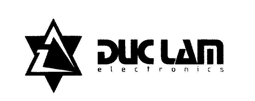 Mẫu nhãn hiệu DUC LAM electronics