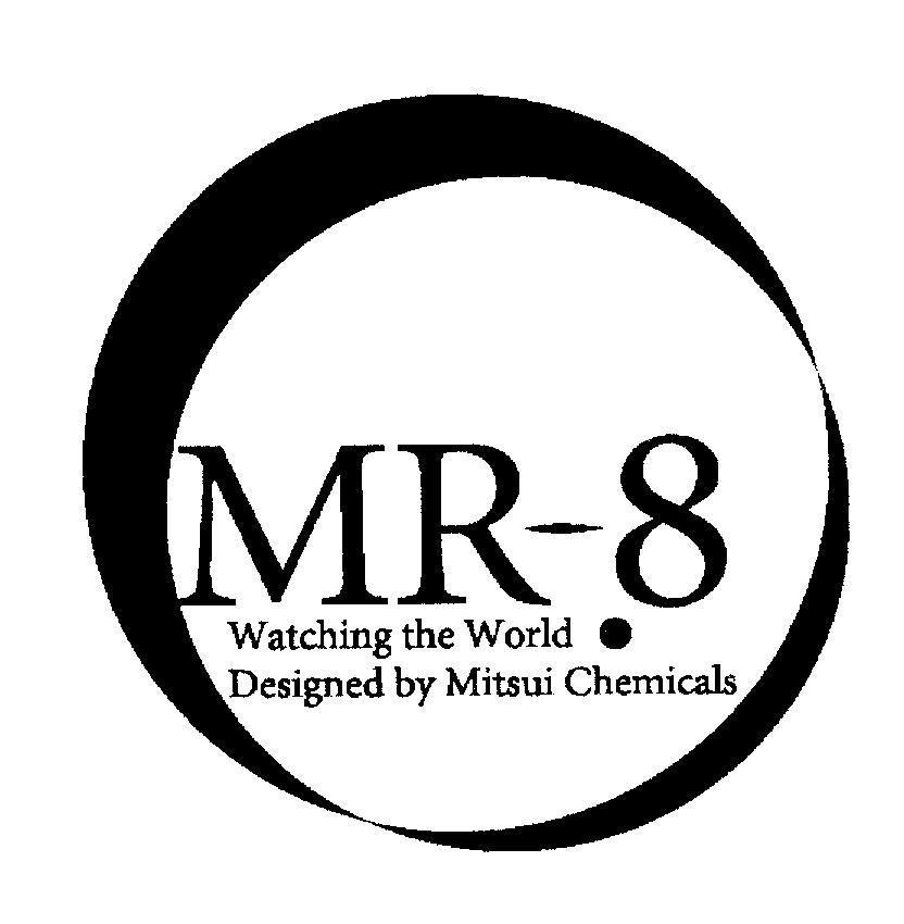 Mẫu nhãn hiệu MR-8 Watching the World Designed by Mitsui Chemicals