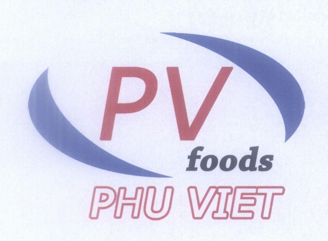Mẫu nhãn hiệu PHU VIET PV foods