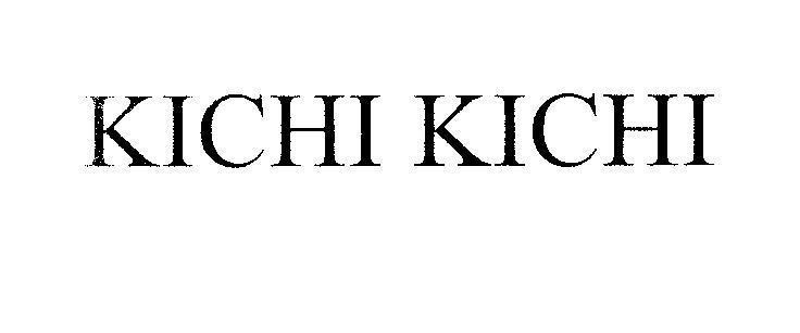 Mẫu nhãn hiệu KICHI KICHI