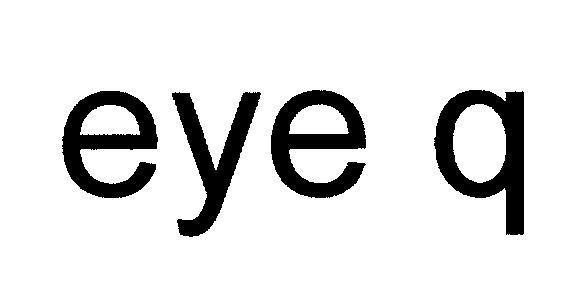 Mẫu nhãn hiệu eye q