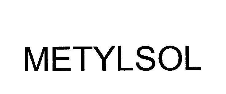 Mẫu nhãn hiệu METYLSOL