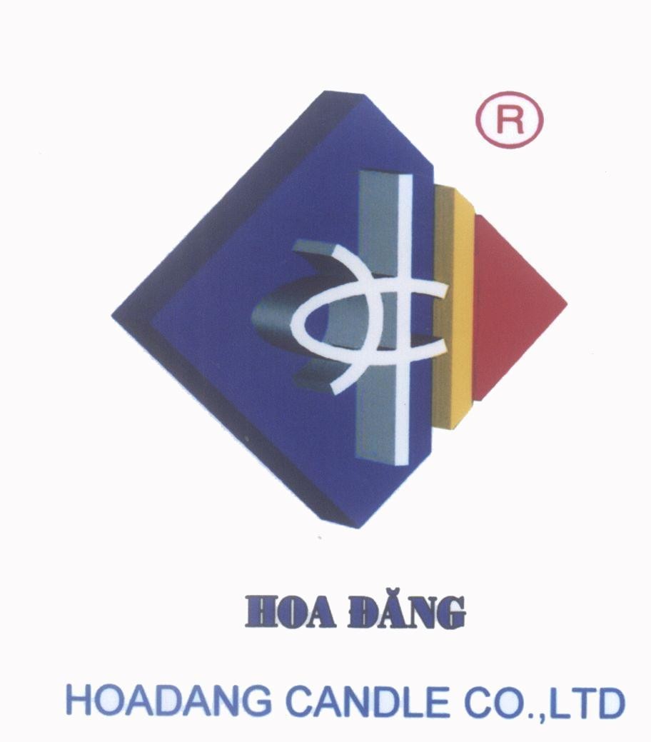 Mẫu nhãn hiệu Hoa Đăng HOADANG CANDLE CO.,LTD H d