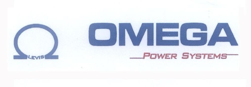 Mẫu nhãn hiệu OMEGA LEVIS POWER SYSTEMS