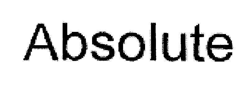 Mẫu nhãn hiệu Absolute