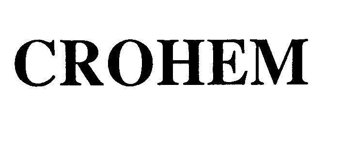 Mẫu nhãn hiệu CROHEM