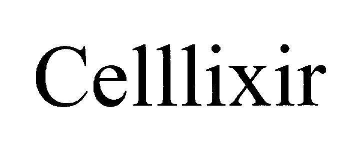 Mẫu nhãn hiệu Celllixir