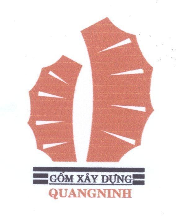 Mẫu nhãn hiệu Gốm Xây Dựng QUANGNINH