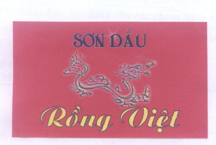 Mẫu nhãn hiệu Sơn Dầu Rồng Việt