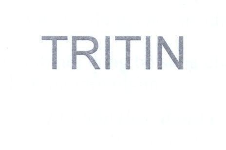 Mẫu nhãn hiệu TRITIN