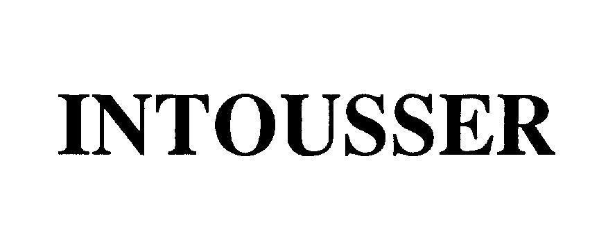 Mẫu nhãn hiệu INTOUSSER