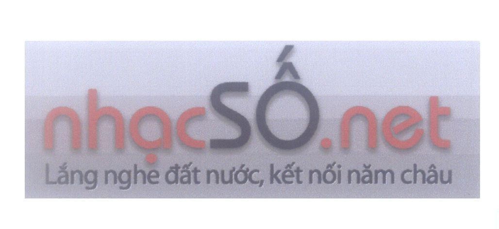 Mẫu nhãn hiệu nhạcSố.net Lắng nghe đất nước, kết nối năm châu