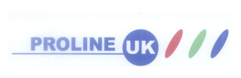 Mẫu nhãn hiệu PROLINE UK