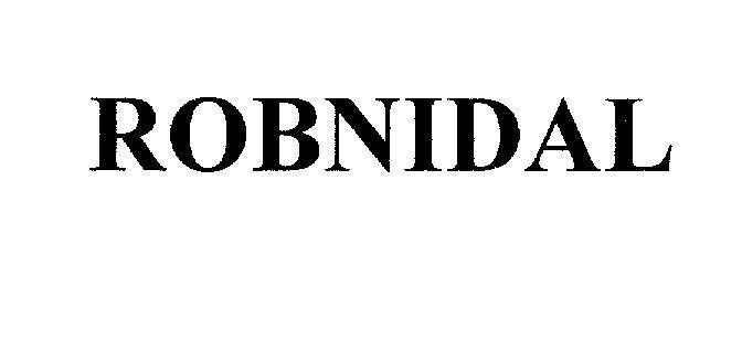 Mẫu nhãn hiệu ROBNIDAL