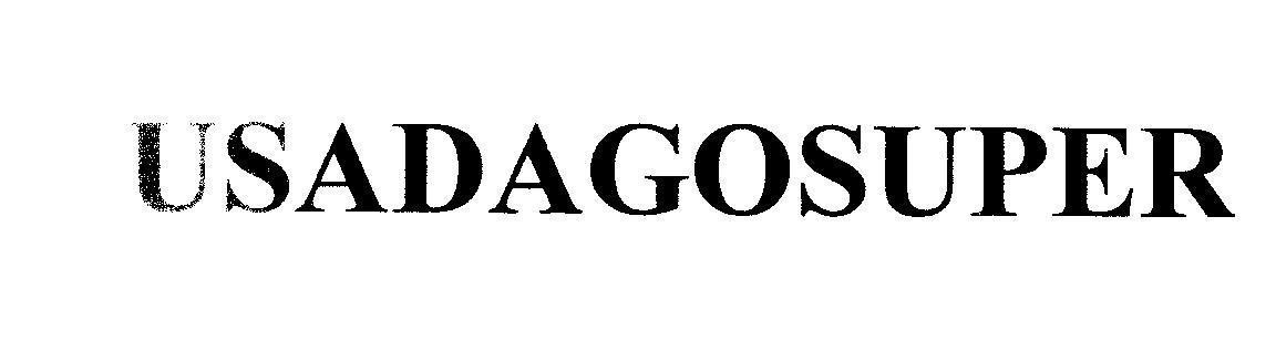Mẫu nhãn hiệu USADAGOSUPER