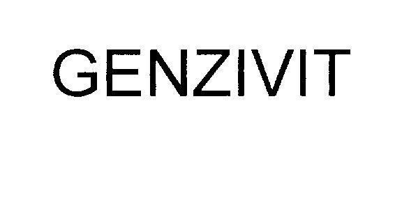 Mẫu nhãn hiệu GENZIVIT