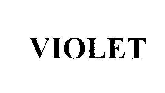 Mẫu nhãn hiệu VIOLET