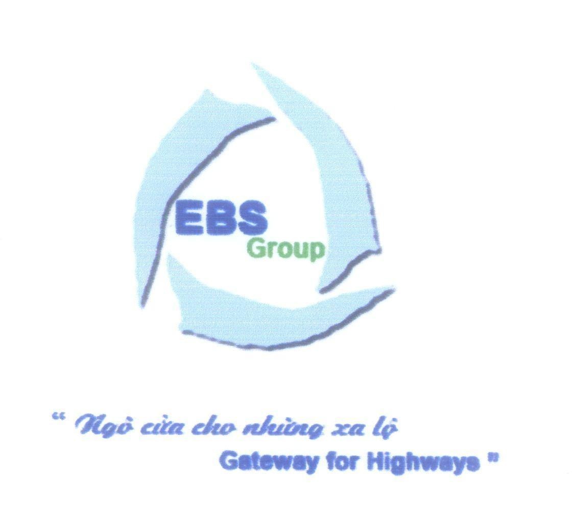 Mẫu nhãn hiệu EBS Group Ngõ cửa cho những xa lộ Gateway for Highways