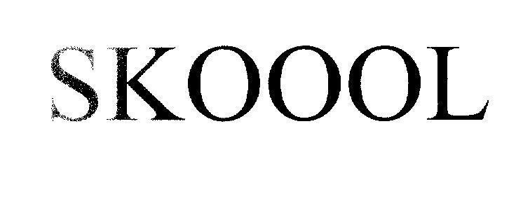 Mẫu nhãn hiệu SKOOOL