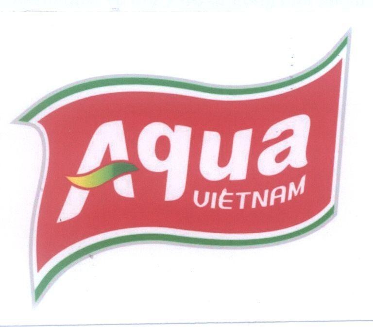 Mẫu nhãn hiệu Aqua VIETNAM