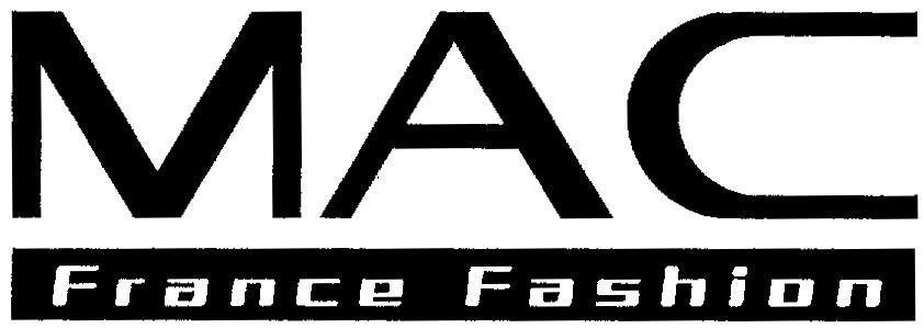 Mẫu nhãn hiệu MAC France Fashion