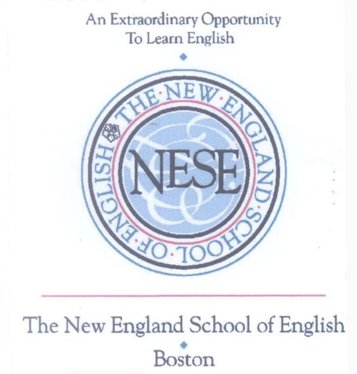 Mẫu nhãn hiệu NESE THE NEW ENGLAND SCHOOL OF ENGLISH, An Extraordinary Opportunity To Learn English Boston
