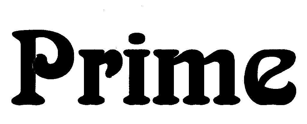 Mẫu nhãn hiệu Prime