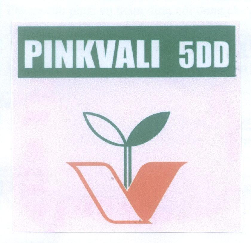 Mẫu nhãn hiệu PINKVALI 5DD V