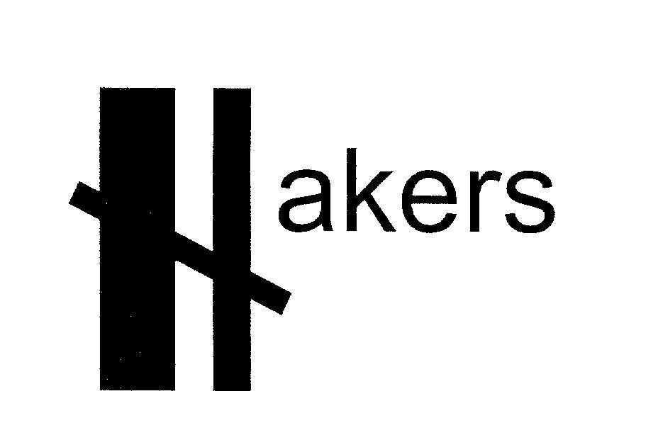 Mẫu nhãn hiệu H Hakers AKERS
