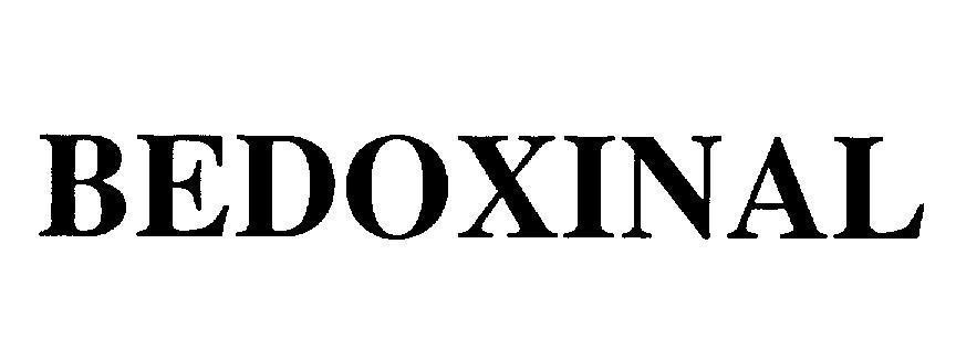 Mẫu nhãn hiệu BEDOXINAL