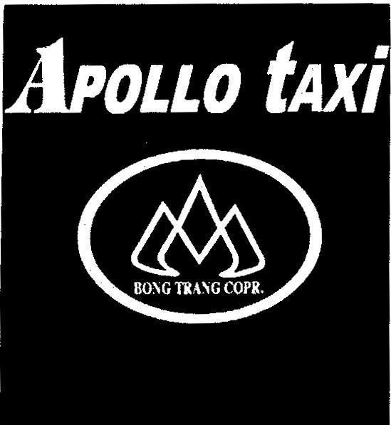 Mẫu nhãn hiệu APOLLO TAXI BONG TRANG COPR.