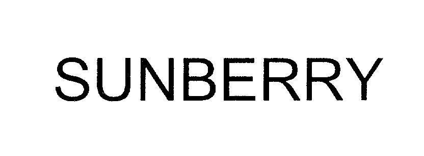 Mẫu nhãn hiệu SUNBERRY
