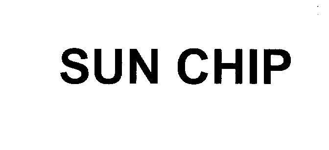 Mẫu nhãn hiệu SUN CHIP