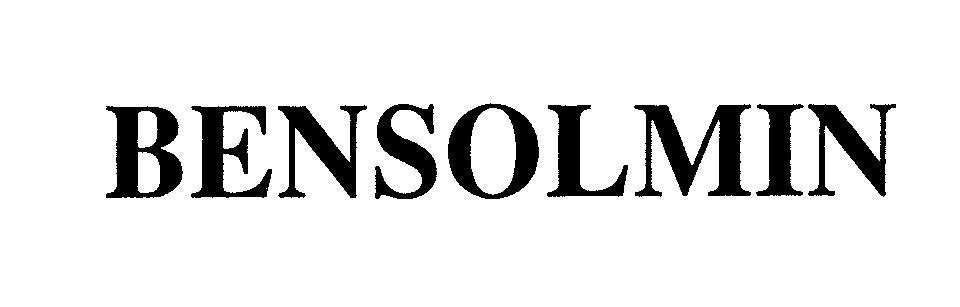 Mẫu nhãn hiệu BENSOLMIN