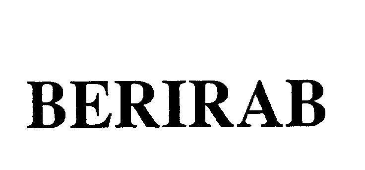 Mẫu nhãn hiệu BERIRAB