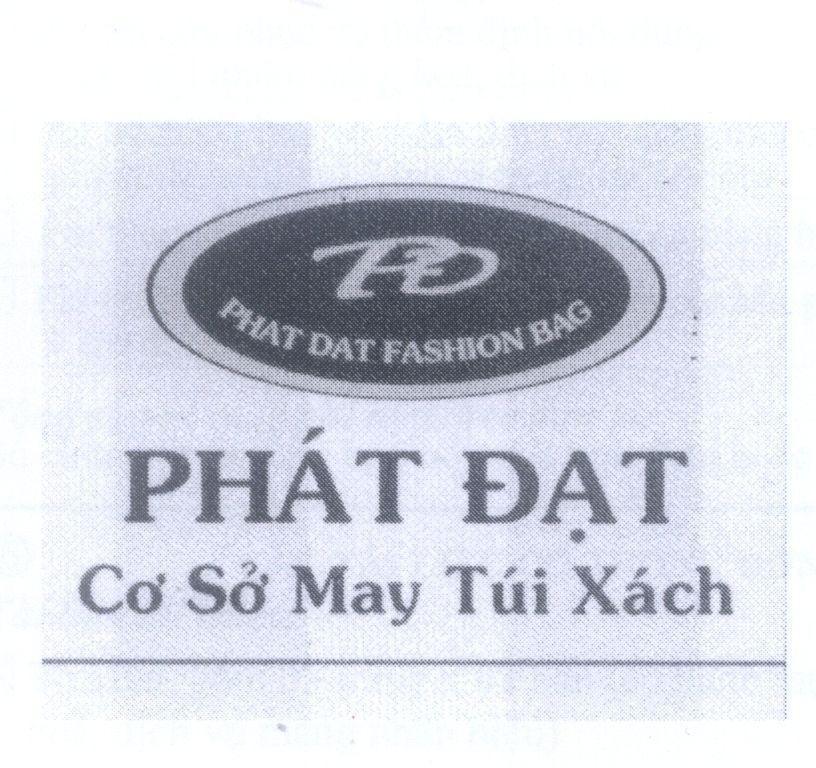 Mẫu nhãn hiệu Phát Đạt PHAT DAT FASHION BAG PD P D Cơ Sở May Túi Xách