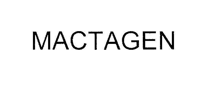Mẫu nhãn hiệu MACTAGEN