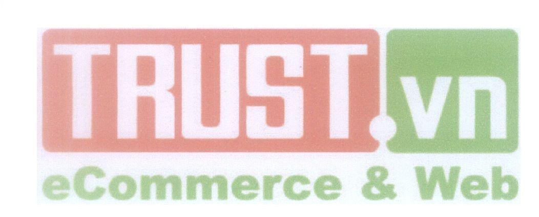 Mẫu nhãn hiệu TRUST VN eCommerce & Web