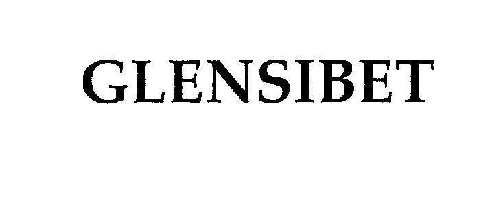Mẫu nhãn hiệu GLENSIBET