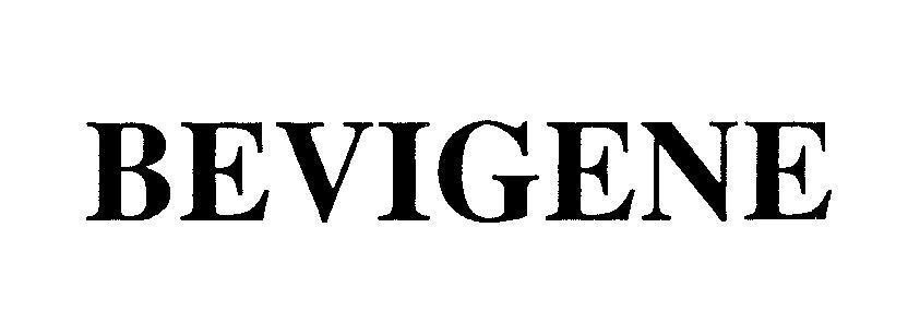 Mẫu nhãn hiệu BEVIGENE