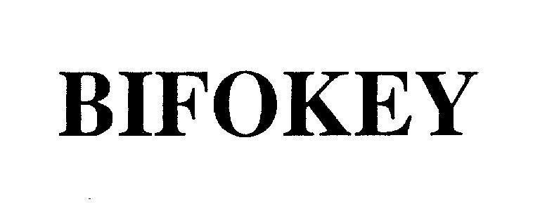 Mẫu nhãn hiệu BIFOKEY