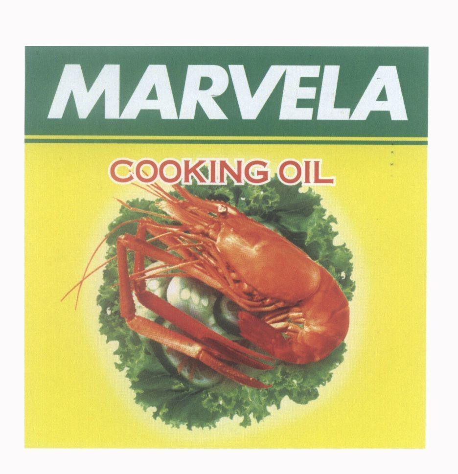 Mẫu nhãn hiệu MARVELA COOKING OIL