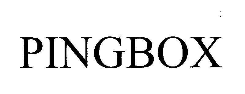 Mẫu nhãn hiệu PINGBOX