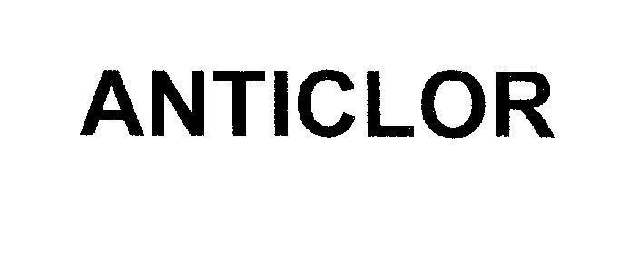 Mẫu nhãn hiệu ANTICLOR