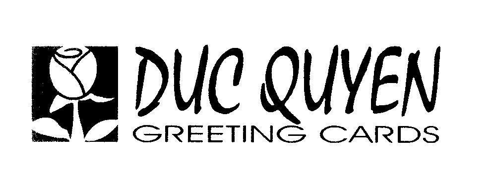 Mẫu nhãn hiệu DUC QUYEN GREETING CARDS