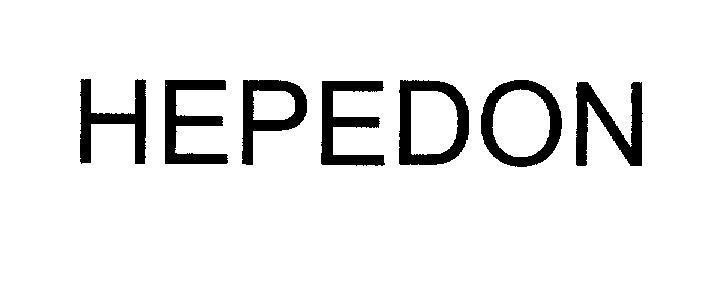 Mẫu nhãn hiệu HEPEDON